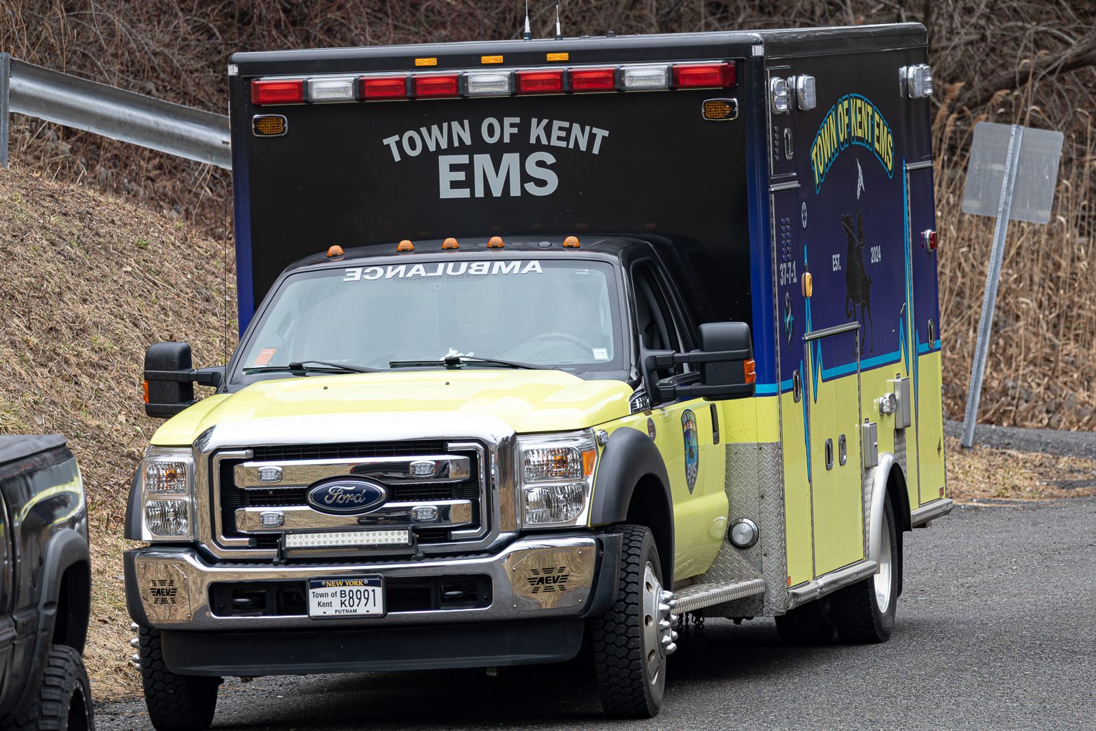Placeholder photo of a Type I ambulance