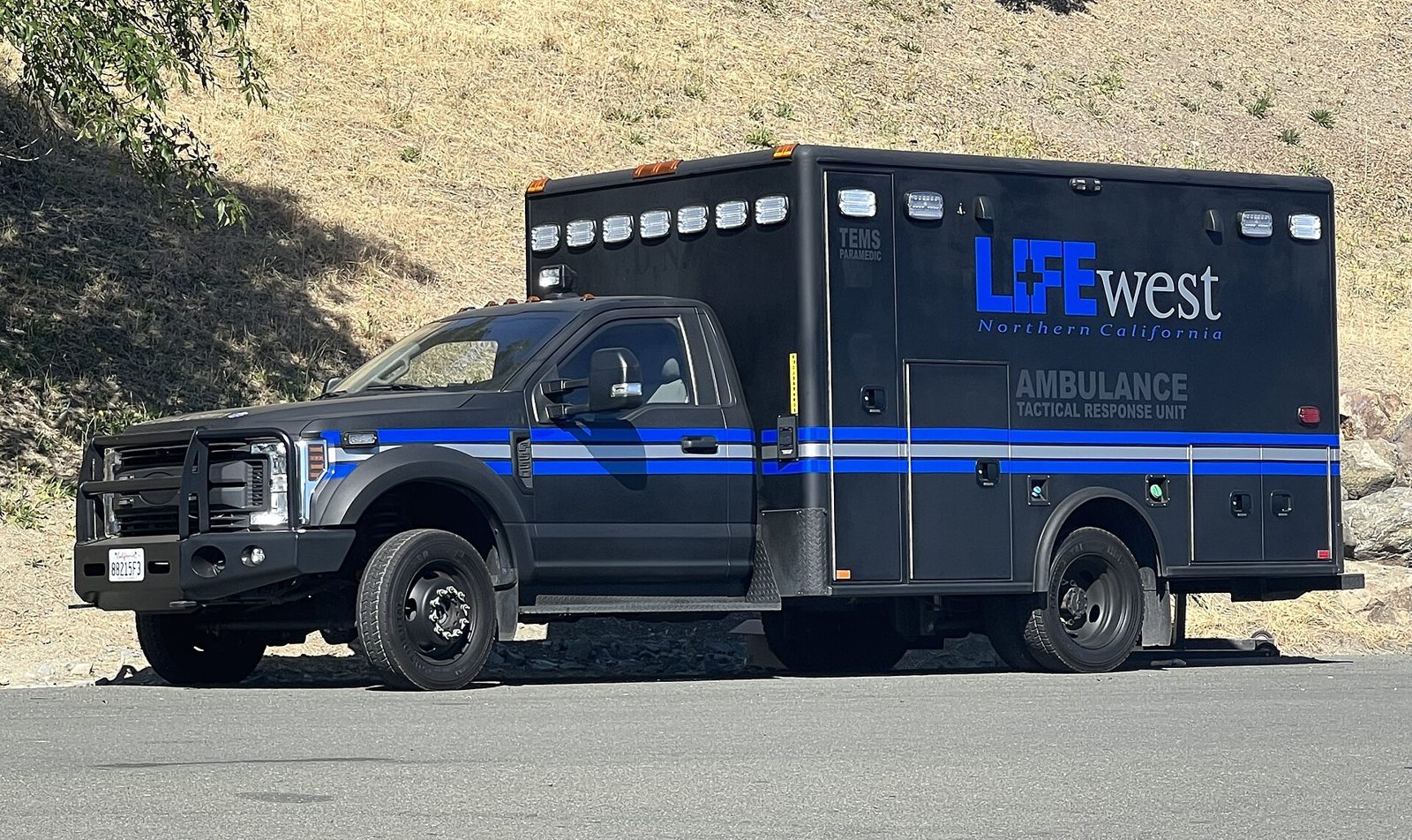 Placeholder photo of a Type I ambulance