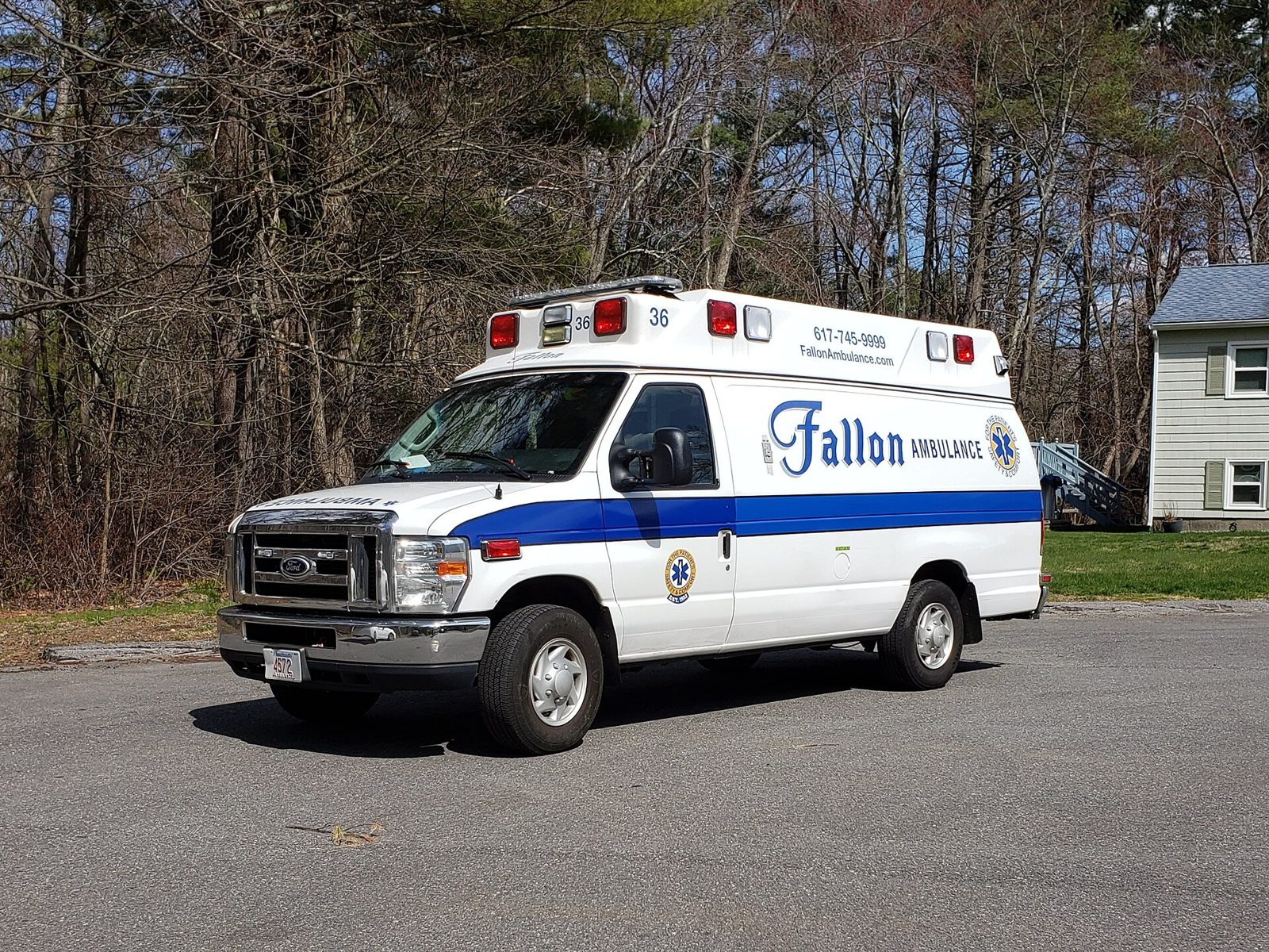 Placeholder photo of a Type III ambulance
